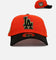 New Era Los Angeles Dodgers 'Halloween' 9FORTY A-Frame Snapback Orange/Black