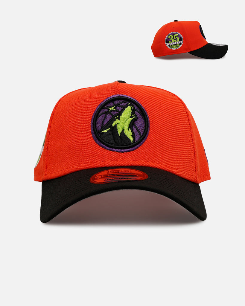New Era Minnesota Timberwolves 'Halloween' 9FORTY A-Frame Snapback Ora ...