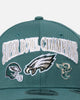 New Era Philadelphia Eagles 'Super Bowl Champs' 9SEVENTY Stretch Snapback Official Team Colour