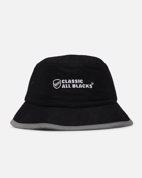 Mitchell & Ness All Blacks Rugby Union Bucket Hat Black