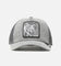 Goorin Bros Denim Savage Trucker Snapback Gray Denim