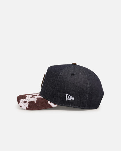 New Era Detroit Tigers 'Denim Cowhide' 9FORTY A-Frame Snapback Navy