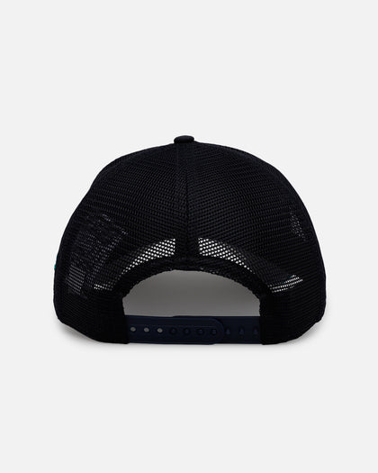 New Era Seattle Mariners 'Washed Truckers' 9FORTY A-Frame Trucker Snapback Official Team Color