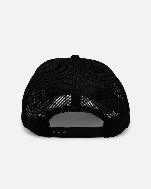 New Era Las Vegas Raiders 'Washed Truckers' 9FORTY A-Frame Trucker Snapback Official Team Color