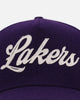 New Era Los Angeles Lakers 'Candy Cane Side Patch' 9FORTY A-Frame Snapback Official Team Color
