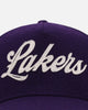New Era Los Angeles Lakers 'Candy Cane Side Patch' 9FORTY A-Frame Snapback Official Team Color