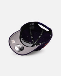 New Era Los Angeles Lakers 'Candy Cane Side Patch' 9FORTY A-Frame Snapback Official Team Color