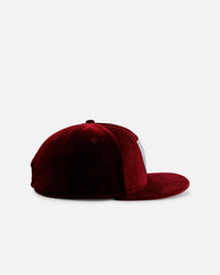 New Era Las Vegas Raiders 'Velvet Roses' 59FIFTY Fitted Maroon