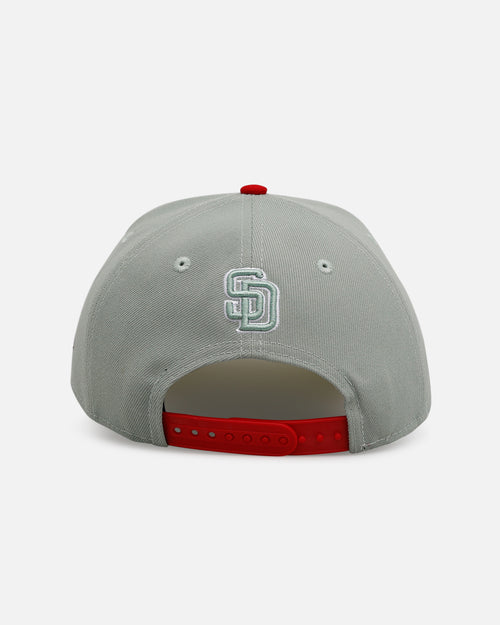New Era San Diego Padres 'All I Want For Christmas' 9FORTY A-Frame Snapback Green/Red