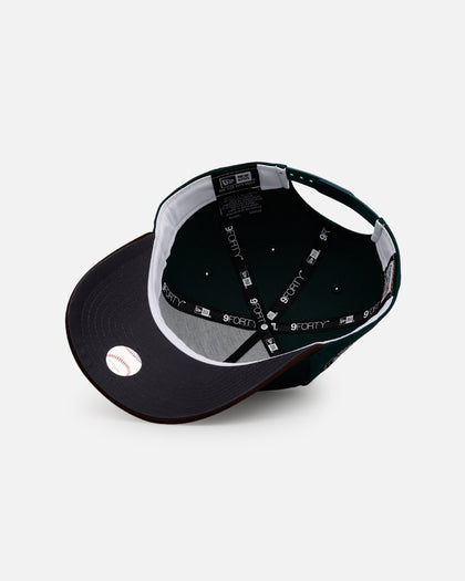 New Era Detroit Tigers 'Rainforest' 9FORTY A-Frame Snapback Green/Brown