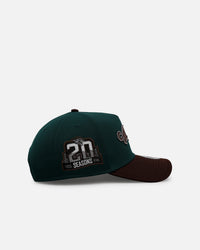 New Era Jacksonville Jaguars 'Rainforest' 9FORTY A-Frame Snapback Green/Brown