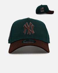 New Era New York Yankees 'Rainforest' 9FORTY A-Frame Snapback Green/Brown