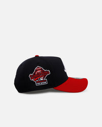 New Era Atlanta Braves 'Official Team Color Rose' 9FORTY A-Frame Snapback Official Team Color
