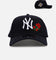 New Era New York Yankees 'Official Team Color Rose' 9FORTY A-Frame Snapback Official Team Color