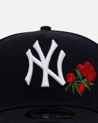 New Era New York Yankees 'Official Team Color Rose' 9FORTY A-Frame Snapback Official Team Color