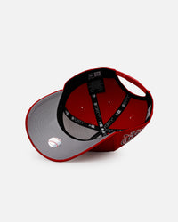 New Era Los Angeles Angels 'Official Team Color Rose' 9FORTY A-Frame Snapback Official Team Color