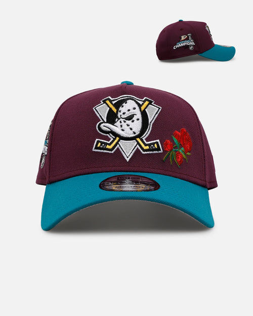 New Era Anaheim Ducks 'Official Team Color Rose' 9FORTY A-Frame Snapback Official Team Color