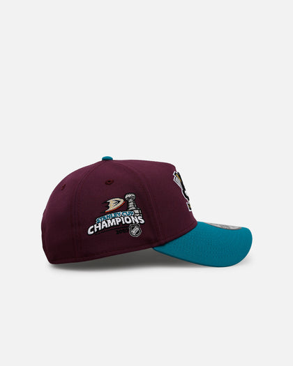 New Era Anaheim Ducks 'Official Team Color Rose' 9FORTY A-Frame Snapback Official Team Color