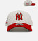 New Era New York Yankees 'Strawberry' 9FORTY A-Frame Snapback Chrome/Red