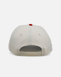New Era New York Yankees 'Strawberry' 9FORTY A-Frame Snapback Chrome/Red