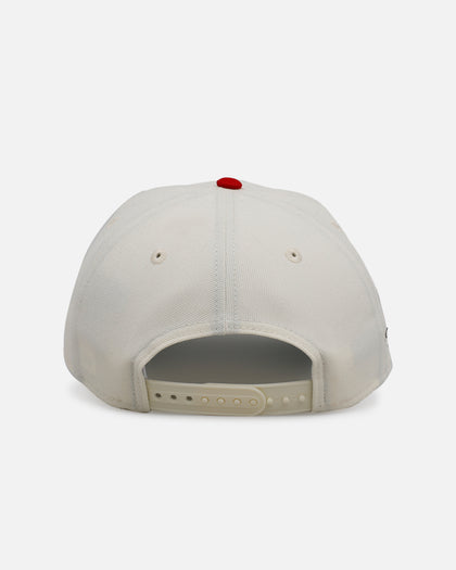 New Era New York Yankees 'Strawberry' 9FORTY A-Frame Snapback Chrome/Red