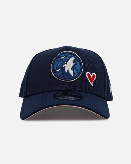 New Era Minnesota Timberwolves 'Team Color Hearts' 9FORTY A-Frame Snapback Official Team Color