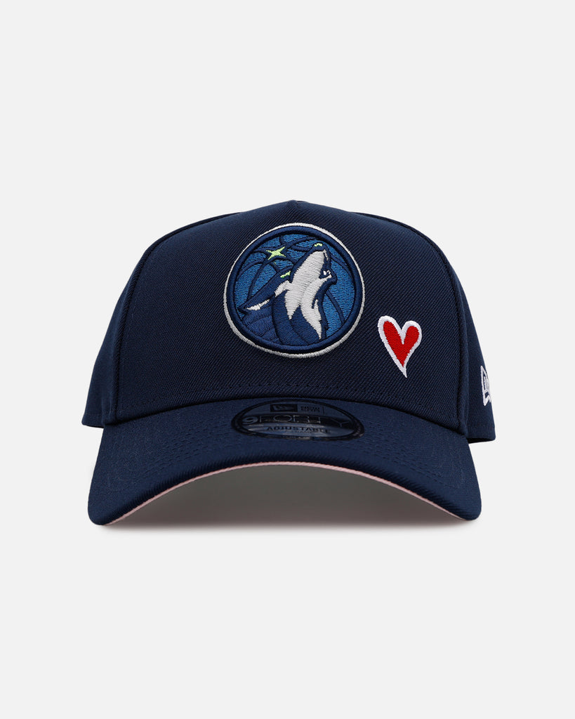 New Era Minnesota Timberwolves 'Team Color Hearts' 9FORTY A-Frame Snap ...