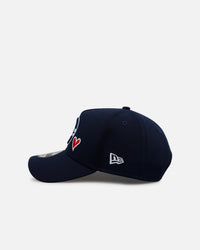 New Era Los Angeles Clippers 'Team Color Hearts' 9FORTY A-Frame Snapback Official Team Color