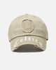 Mitchell & Ness Boston Celtics 'Gothic Arch' Dad Fit Strapback Gravel Stone