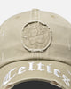 Mitchell & Ness Boston Celtics 'Gothic Arch' Dad Fit Strapback Gravel Stone