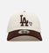 New Era Los Angeles Dodgers 'Pink Satin Pink Hearts Walnut' 9FORTY A-Frame Snapback Chrome/Walnut