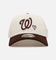 New Era Washington Nationals 'Pink Satin Pink Hearts Walnut' 9FORTY A-Frame Snapback Chrome/Walnut