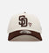 New Era San Diego Padres 'Pink Satin Pink Hearts Walnut' 9FORTY A-Frame Snapback Chrome/Walnut