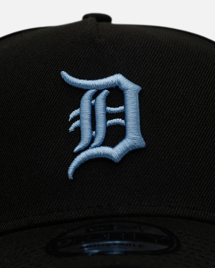 New Era Detroit Tigers 'Black And Sky Blue' 9FORTY A-Frame Snapback Black/Sky Blue