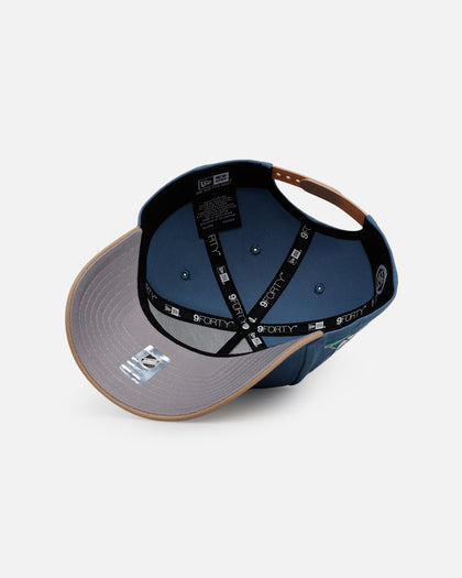 New Era Anaheim Ducks 'Easy Breezy' 9FORTY A-Frame Snapback Blue/Tan