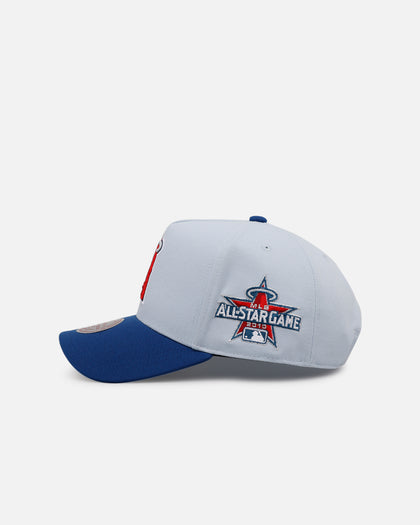 Mitchell & Ness Los Angeles Angels 'Cherry Logo' Pro Pinch Snapback Cherry