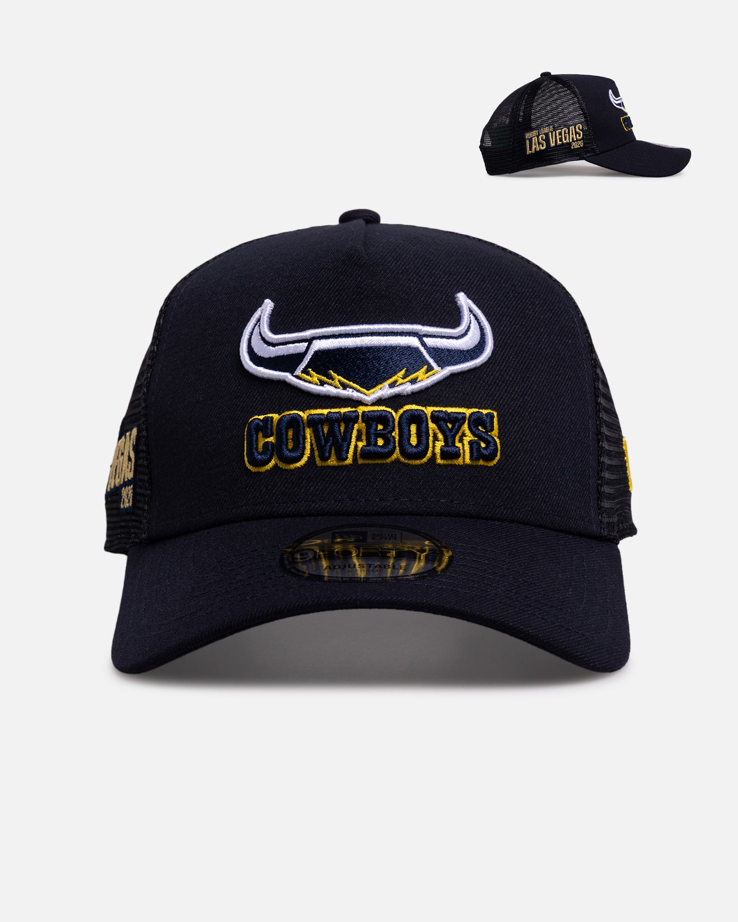 COWBOYS キャップ PUMA y2k グランジ New Era North Queensland Cowboys 'NRL Vegas Round 2026' 9FORTY A