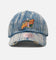 Mitchell & Ness Seattle SuperSonics 'Washed Denim' Dad Fit Strapback Denim