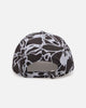 New Era Atlanta Braves 'Brushed Cotton' 19TWENTY Strapback Black/Light Blue