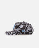 New Era New York Yankees 'Brushed Cotton' 19TWENTY Strapback Black/Light Blue