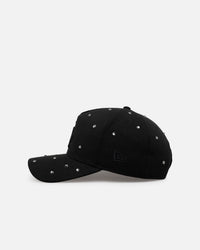 New Era Los Angeles Dodgers 'All Black Embellishment' 9FORTY A-Frame Snapback Black/Black