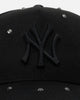 New Era New York Yankees 'All Black Embellishment' 9FORTY A-Frame Snapback Black/Black