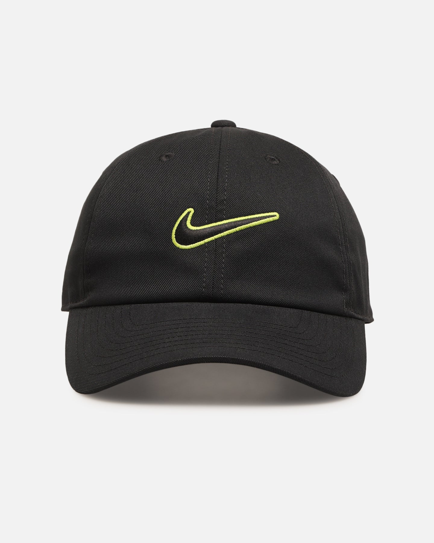 black nike swoosh hat