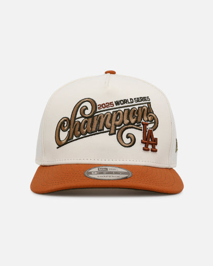 New Era Los Angeles Dodgers 'World Series Champs 2026' 9FIFTY Snapback Brown