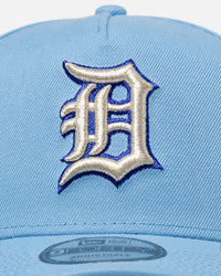 New Era Detroit Tigers 'Black Sky Blue' 9FORTY A-Frame Snapback Sky Blue