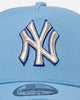New Era New York Yankees 'Black Sky Blue' 9FORTY A-Frame Snapback Sky Blue