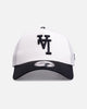 New Era Los Angeles Dodgers 'Upside Down Logo' 9FORTY A-Frame Trucker Snapback White/Black