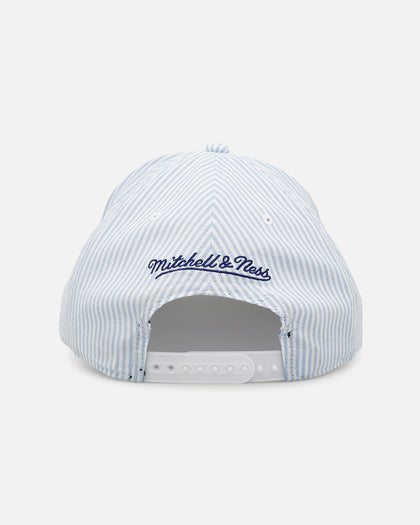 Mitchell & Ness New York Knicks 'Seersucker' Pro Pinch Snapback Blue/White