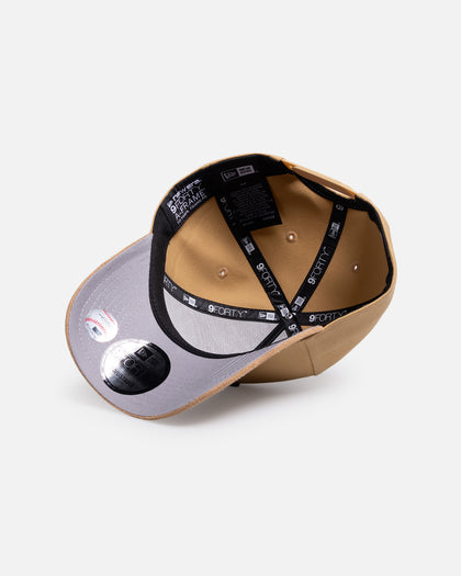 New Era New York Yankees 'Suede Visor' 9FORTY A-Frame Snapback Bronze