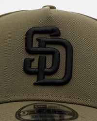 New Era San Diego Padres 'Easy Olive' 9FORTY A-Frame Snapback Olive